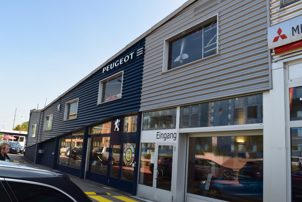 Fassadenlackierung / Rhomberg Garagen AG