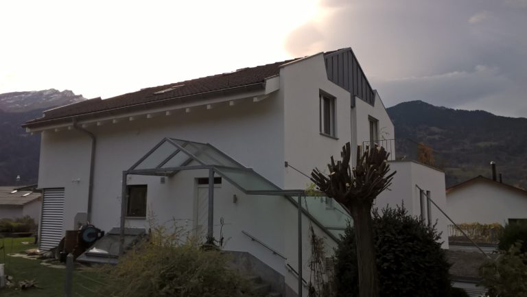 Fassadenrenovation in Zizers