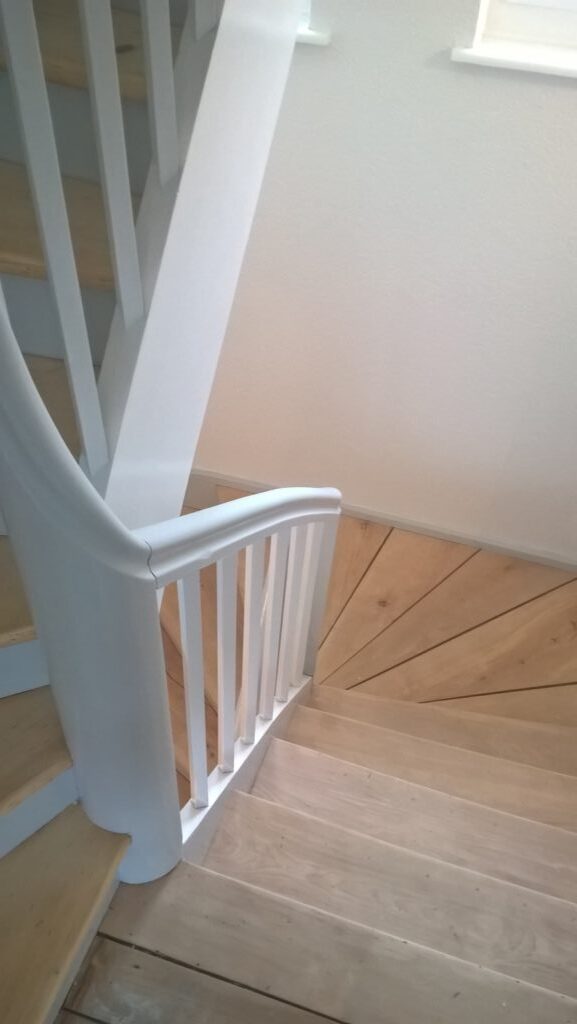 Treppengeländer / Spritzverfahren